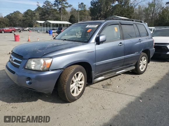 2007 Toyota Highlander w/3rd Row z VIN JTEDW21A970019915, wystawiony jako Copart lot #49183305 z przebiegiem 132 405 mil mil oraz Szkoda całkowita • Salvage title. Historia ofert i sprzedaży dostępna na DreamBid. Obrazek 1.