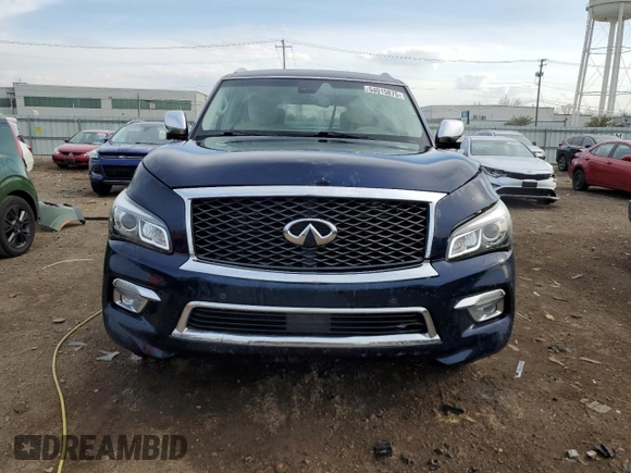 2015 Infiniti QX80 z VIN JN8AZ2NE3F9086651, wystawiony jako Copart lot #54015875 z przebiegiem 137 015 mil mil oraz Szkoda całkowita • Salvage title. Historia ofert i sprzedaży dostępna na DreamBid. Obrazek 5.