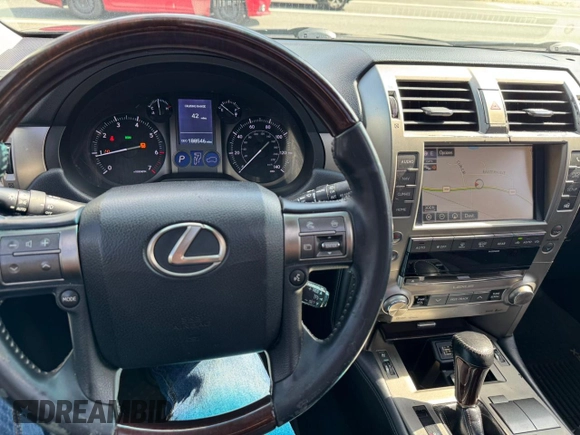 2019 Lexus GX 460 with VIN JTJBM7FX0K5222017, listed as a Copart auction lot 65644465 with 188,546 mi miles and Clean title. Bid and sale history available at DreamBid. Image 7.