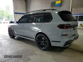 2023 BMW X7 xDrive40i z VIN 5UX23EM01P9R78454, wystawiony jako Copart lot #56280075 z przebiegiem Nie podano mil oraz Szkoda całkowita • Salvage title. Historia ofert i sprzedaży dostępna na DreamBid. Obrazek 2.