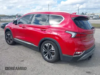 2020 Hyundai Santa Fe Limited with VIN 5NMS53AA8LH278765, listed as a IAAI auction lot 41339654 with 89,946 mi miles and . Bid and sale history available at DreamBid. Image 3.