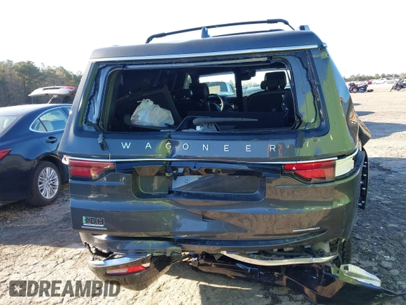 2022 Jeep Wagoneer Series II with VIN 1C4SJVBT0NS211883, listed as a IAAI auction lot 41829762 with 50,363 mi miles and . Bid and sale history available at DreamBid. Image 16.