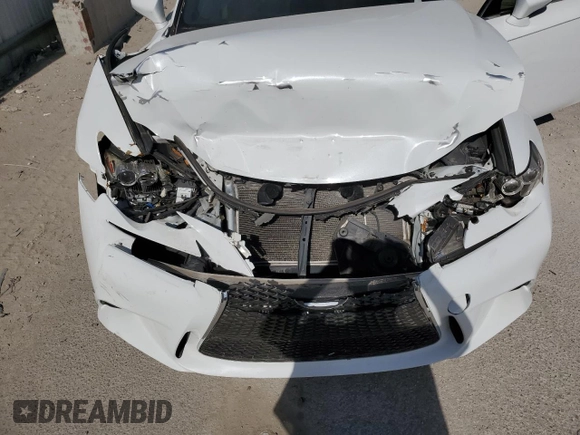 2015 Lexus IS 250 with VIN JTHCF1D22F5025828, listed as a Copart auction lot 56759705 with Not Provided miles and Clean Title. Bid and sale history available at DreamBid. Image 11.