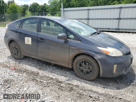 2014 Toyota Prius Four with VIN JTDKN3DUXE0365673, listed as a Copart auction lot 58822365 with 276,390 mi miles and Salvage title. Bid and sale history available at DreamBid. Image 4.
