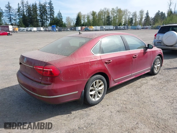 2016 Volkswagen Passat 1.8T S with VIN 1VWAT7A33GC008970, listed as a IAAI auction lot 42046831 with 167,533 mi miles. Bid and sale history available at carsss.com. Image 4.