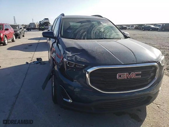2019 GMC Terrain SLE with VIN 3GKALMEV4KL238693, listed as a Copart auction lot 50921495 with 130,934 mi miles and Salvage Title. Bid and sale history available at carsss.com. Image 11.