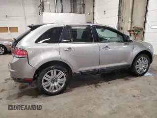 2008 Lincoln MKX with VIN 2LMDU88C48BJ34944, listed as a Copart auction lot 57817805 with 187,376 mi miles and Salvage title. Bid and sale history available at DreamBid. Image 3.