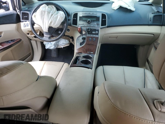 2009 Toyota Venza z VIN 4T3ZK11A59U019263, wystawiony jako Copart lot #59124655 z przebiegiem Nie podano mil oraz Szkoda całkowita • Salvage title. Historia ofert i sprzedaży dostępna na DreamBid. Obrazek 8.