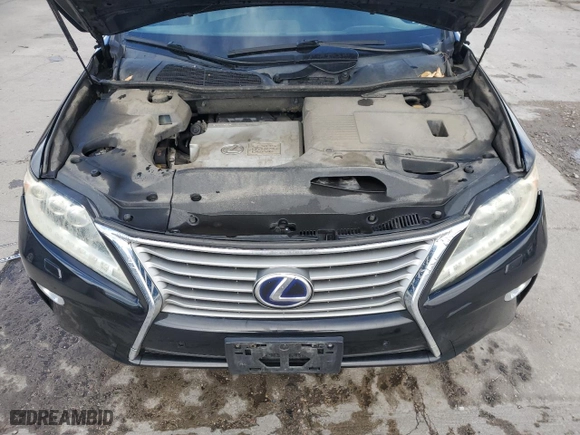 2013 Lexus RX 450h with VIN JTJBC1BA5D2052176, listed as a Copart auction lot 49345755 with NaN miles and Salvage Title. Bid and sale history available at carsss.com. Image 12.