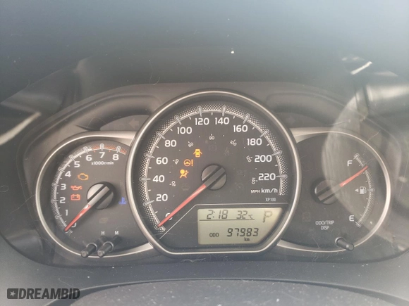 2016 Toyota Yaris L with VIN VNKKTUD34GA069958, listed as a Copart auction lot 62399074 with 97,983 mi miles and Salvage Title. Bid and sale history available at carsss.com. Image 9.
