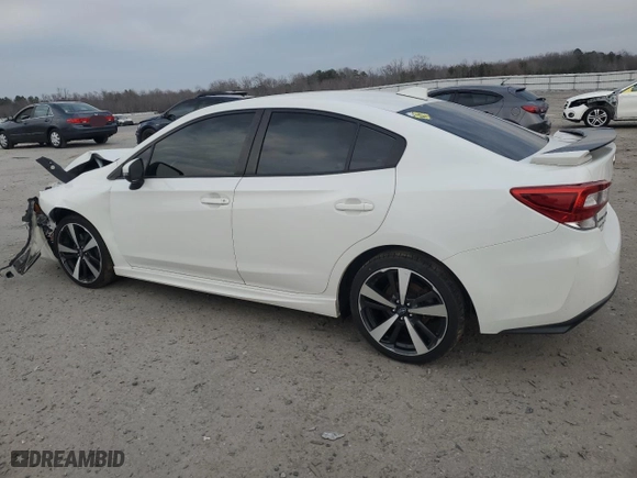 2019 Subaru Impreza Sport with VIN 4S3GKAJ69K3615388, listed as a Copart auction lot 46227915 with 53,946 mi miles and Salvage Title. Bid and sale history available at carsss.com. Image 2.