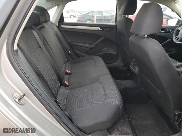 2012 Volkswagen Passat S w/Appearance with VIN 1VWAH7A3XCC090725, listed as a Copart auction lot 49828585 with 204,961 mi miles and Salvage Title. Bid and sale history available at carsss.com. Image 10.