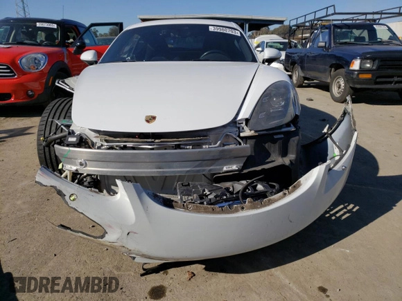 2017 Porsche Cayman S with VIN WP0AB2A81HS285810, listed as a Copart auction lot 39980703 with 49,974 mi miles and . Bid and sale history available at DreamBid. Image 5.
