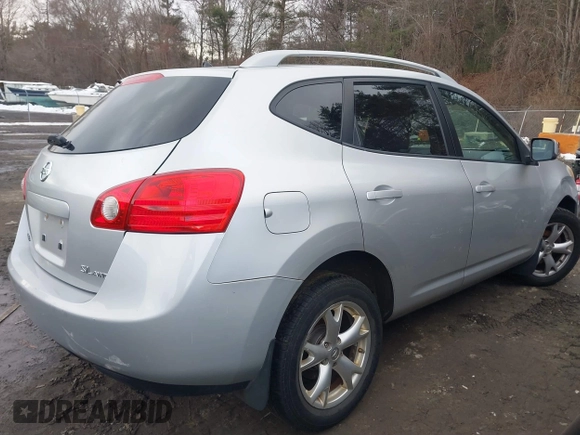 2009 Nissan Rogue SL with VIN JN8AS58V49W190587, listed as a IAAI auction lot 41403788 with 178,032 mi miles. Bid and sale history available at carsss.com. Image 4.