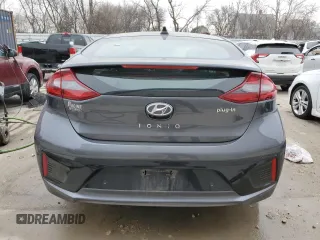 2019 Hyundai Ioniq Limited z VIN KMHC75LD7KU105436, wystawiony jako Copart lot #52084255 z przebiegiem 83 520 mil mil oraz Szkoda całkowita • Salvage title. Historia ofert i sprzedaży dostępna na DreamBid. Obrazek 6.