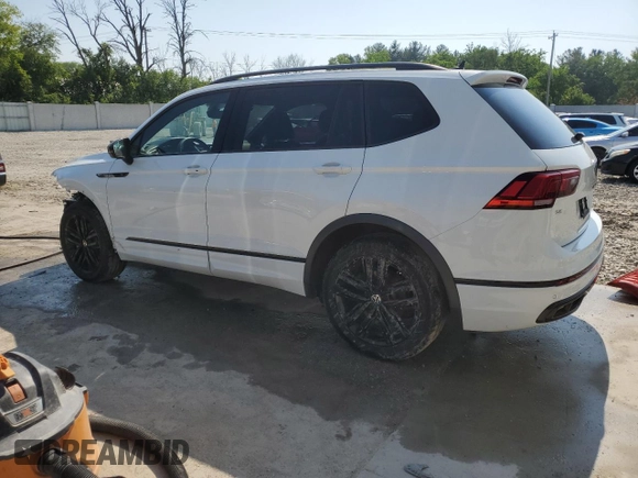 2022 Volkswagen Tiguan SE R-Line Black с VIN 3VVCB7AX8NM007554, выставлен на аукционе Copart как лот 59769555 с пробегом 65 679 миль миль и Списание • Salvage title. История ставок и продаж доступна на DreamBid. Изображение 2.