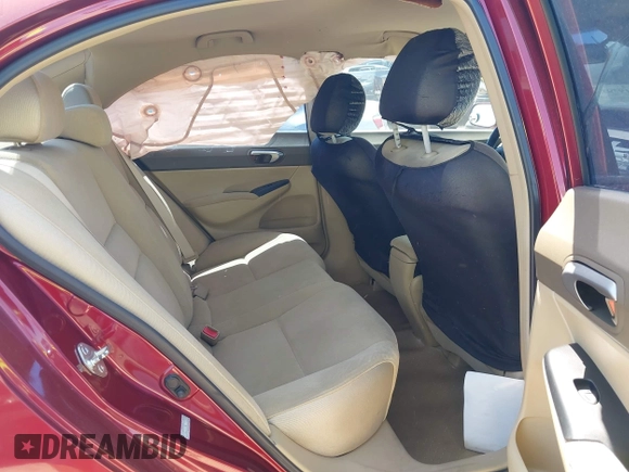 2006 Honda Civic LX with VIN 1HGFA16586L076039, listed as a IAAI auction lot 41979758 with 117,955 mi miles and . Bid and sale history available at DreamBid. Image 8.