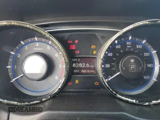 2013 Hyundai Sonata GLS with VIN 5NPEB4AC9DH674107, listed as a Copart auction lot 55487335 with 150,210 mi miles and Salvage title. Bid and sale history available at DreamBid. Image 9.