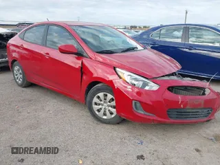 2016 Hyundai Accent SE with VIN KMHCT4AE2GU143794, listed as a IAAI auction lot 41915044 with 123,940 mi miles. Bid and sale history available at carsss.com. Image 1.