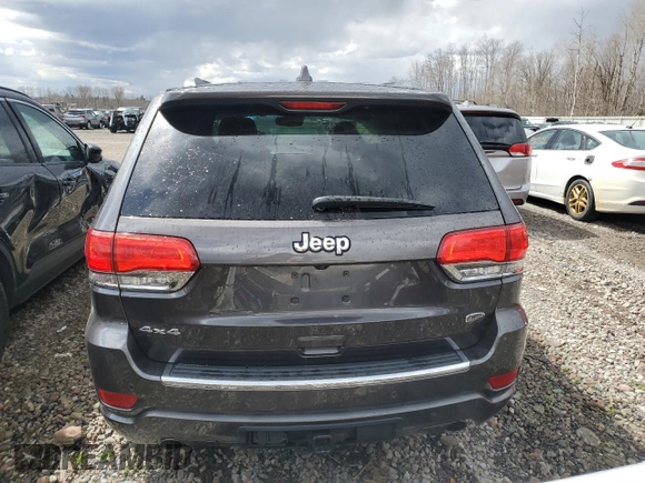 2018 Jeep Grand Cherokee High Altitude with VIN 1C4RJFCTXJC224924, listed as a Copart auction lot 52092775 with 108,190 mi miles and Salvage title. Bid and sale history available at DreamBid. Image 6.