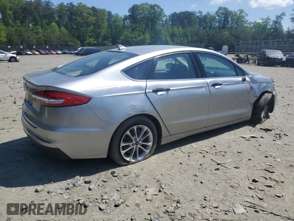 2020 Ford Fusion SE z VIN 3FA6P0LU4LR222006, wystawiony jako Copart lot #55614365 z przebiegiem 58 297 mil mil oraz Szkoda całkowita • Salvage title. Historia ofert i sprzedaży dostępna na DreamBid. Obrazek 3.