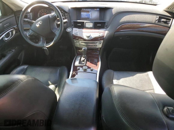 2014 Infiniti M37 with VIN JN1BY1AP3EM260267, listed as a Copart auction lot 47664255 with 61,689 mi miles and Salvage Title. Bid and sale history available at carsss.com. Image 8.