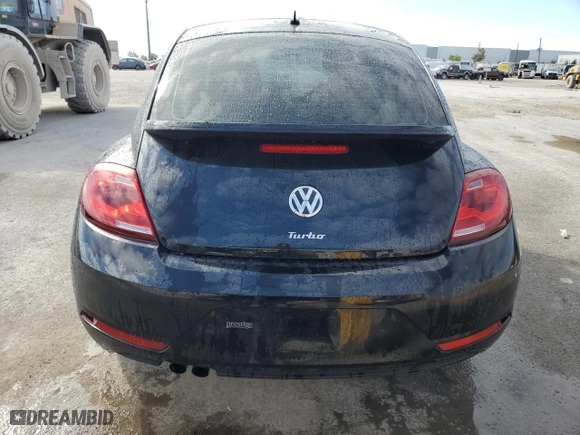 2017 Volkswagen Beetle 1.8T Fleet with VIN 3VWF17AT7HM624649, listed as a Copart auction lot 81556324 with 71,599 mi miles and Salvage Title. Bid and sale history available at carsss.com. Image 6.