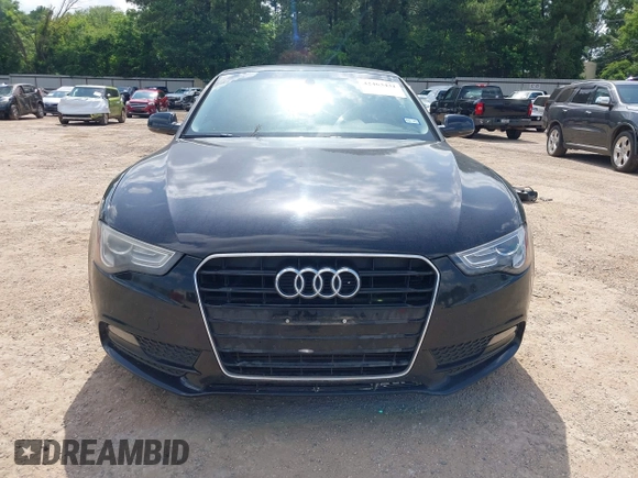 2013 Audi A5 Premium Plus with VIN WAULFAFRXDA001919, listed as a IAAI auction lot 42463431 with 136,752 mi miles and . Bid and sale history available at DreamBid. Image 6.