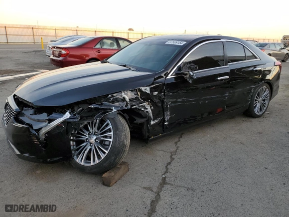 2020 Cadillac CT4 Premium Luxury with VIN 1G6DB5RK9L0152590, listed as a Copart auction lot 37569154 with 41,986 mi miles. Bid and sale history available at carsss.com. Image 1.