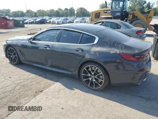 2021 BMW 8 Series M850i with VIN WBAGV8C04MCF78813, listed as a Copart auction lot 68984614 with 0 mi miles and Salvage Title. Bid and sale history available at carsss.com. Image 2.