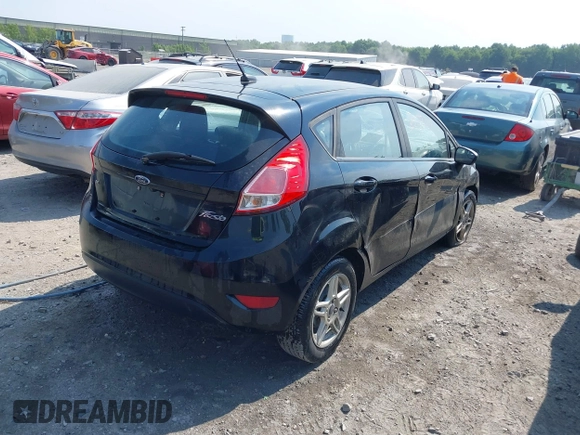 2019 Ford Fiesta SE with VIN 3FADP4EJ5KM113535, listed as a IAAI auction lot 39659709 with 100,730 mi miles. Bid and sale history available at carsss.com. Image 4.