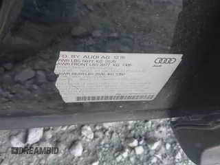 2016 Audi SQ5 Premium Plus с VIN WA1CCAFP8GA092424, выставлен на аукционе IAAI как лот 42066537 с пробегом 113 486 миль миль и . История ставок и продаж доступна на DreamBid. Изображение 9.