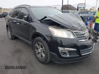 2016 Chevrolet Traverse LT z VIN 1GNKRHKD5GJ266560, wystawiony jako IAAI lot #42317331 z przebiegiem 82 728 mil mil oraz . Historia ofert i sprzedaży dostępna na DreamBid. Obrazek 1.