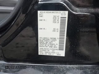 2019 Nissan Altima 2.5 SV with VIN 1N4BL4DV2KC220096, listed as a IAAI auction lot 41802662 with 77,941 mi miles. Bid and sale history available at carsss.com. Image 9.