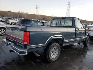 1986 Ford F-150 with VIN 1FTEF14N2GPA89930, listed as a Copart auction lot 43658645 with 87,219 mi miles and Clean Title. Bid and sale history available at carsss.com. Image 3.