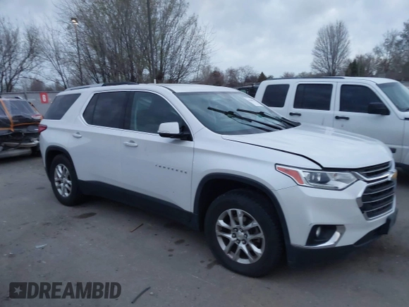 2018 Chevrolet Traverse LT Cloth with VIN 1GNERGKW3JJ232942, listed as a IAAI auction lot 41840374 with 96,701 mi miles. Bid and sale history available at carsss.com. Image 1.