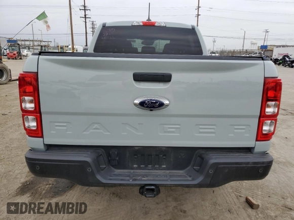 2023 Ford Ranger XL with VIN 1FTER4EH8PLE25251, listed as a Copart auction lot 51001935 with 39,928 mi miles and Salvage Title. Bid and sale history available at DreamBid. Image 6.