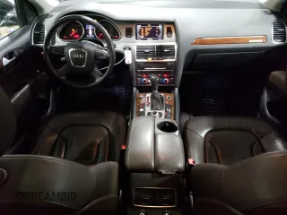 2011 Audi Q7 S line with VIN WA1DGAFE7BD008575, listed as a Copart auction lot 76127064 with 282,747 mi miles and Salvage title. Bid and sale history available at DreamBid. Image 8.