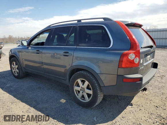 2006 Volvo XC90 with VIN YV4CM592161297430, listed as a Copart auction lot 50062875 with Not Provided miles and Salvage Title. Bid and sale history available at DreamBid. Image 2.