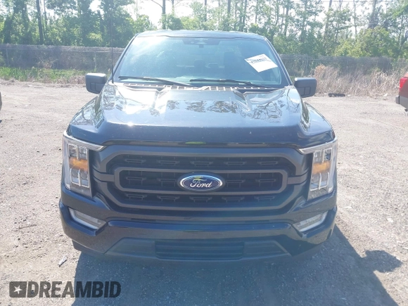 2023 Ford F-150 XL with VIN 1FTEW1C54PFB84125, listed as a IAAI auction lot 42045019 with 43,376 mi miles. Bid and sale history available at carsss.com. Image 6.