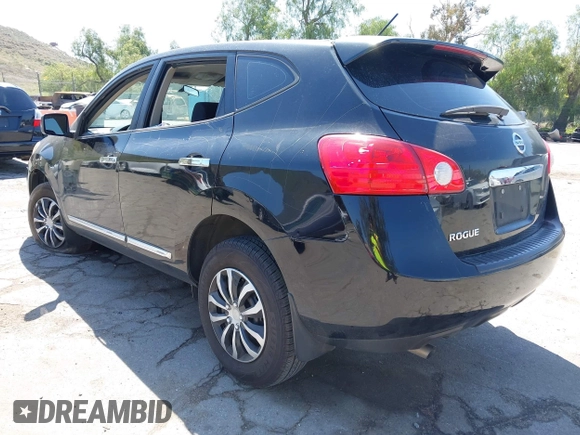 2013 Nissan Rogue S with VIN JN8AS5MT7DW517593, listed as a IAAI auction lot 41966300 with 192,238 mi miles. Bid and sale history available at carsss.com. Image 3.