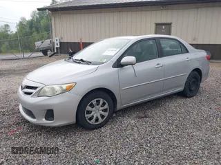 2011 Toyota Corolla L with VIN 2T1BU4EE0BC613074, listed as a IAAI auction lot 42130192 with 364,338 mi miles. Bid and sale history available at carsss.com. Image 2.