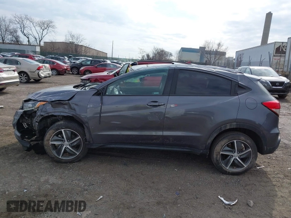 2022 Honda HR-V EX with VIN 3CZRU6H58NM704394, listed as a IAAI auction lot 41709238 with 65,401 mi miles. Bid and sale history available at carsss.com. Image 15.