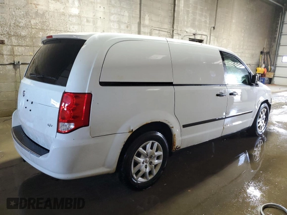 2014 Ram Cargo Van Tradesman with VIN 2C4JRGAGXER174959, listed as a Copart auction lot 46446195 with 165,475 mi miles and Clean Title. Bid and sale history available at carsss.com. Image 3.