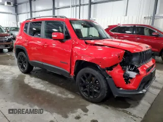 2019 Jeep Renegade Altitude with VIN ZACNJBBB6KPK01800, listed as a Copart auction lot 82387354 with 31,396 mi miles and Non repairable. Bid and sale history available at DreamBid. Image 4.