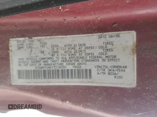 1996 Toyota Tacoma with VIN 4TAWN72N6TZ218050, listed as a Copart auction lot 41650295 with 248,490 mi miles and Clean title. Bid and sale history available at DreamBid. Image 12.