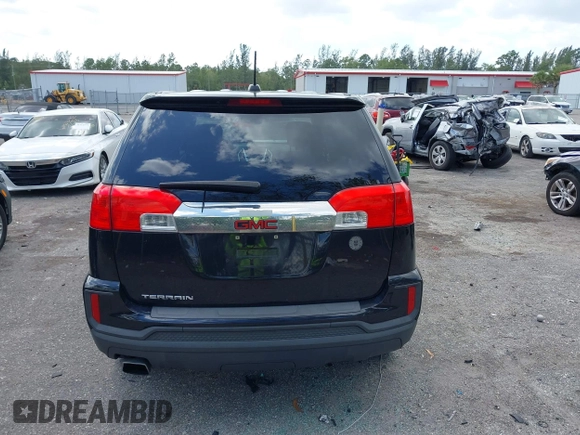 2017 GMC Terrain SLE with VIN 2GKALMEK8H6157764, listed as a IAAI auction lot 41879423 with 95,745 mi miles. Bid and sale history available at carsss.com. Image 16.