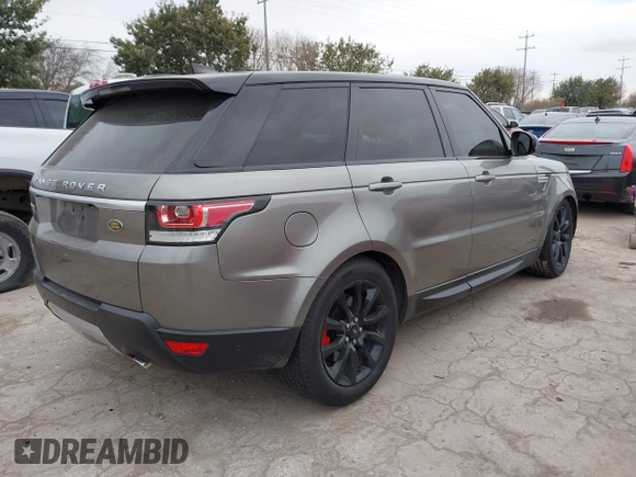 2017 Land Rover Range Rover Sport HSE with VIN SALWR2FK3HA694220, listed as a IAAI auction lot 41354878 with 109,853 mi miles and . Bid and sale history available at DreamBid. Image 4.