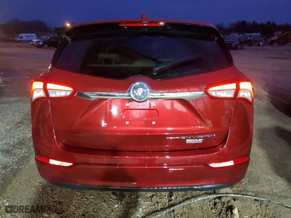 2019 Buick Envision Preferred with VIN LRBFXBSA5KD003722, listed as a Copart auction lot 85928454 with 58,364 mi miles and Salvage Title. Bid and sale history available at carsss.com. Image 6.