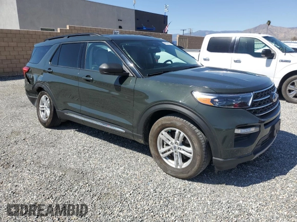 2023 Ford Explorer XLT with VIN 1FMSK7DH3PGC27644, listed as a Copart auction lot 49278375 with 13,391 mi miles and Salvage Title. Bid and sale history available at carsss.com. Image 4.
